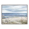 Picture of Chillin  on the beach _GroupedProduct_Rectangle_Landscape_Canvas_Framed_