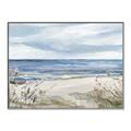 Picture of Chillin  on the beach _GroupedProduct_Rectangle_Landscape_Canvas_Framed_