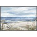 Picture of Chillin  on the beach _GroupedProduct_Rectangle_Landscape_Canvas_Framed_