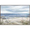 Picture of Chillin  on the beach _GroupedProduct_Rectangle_Landscape_Canvas_Framed_