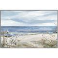 Picture of Chillin  on the beach _GroupedProduct_Rectangle_Landscape_Canvas_Framed_