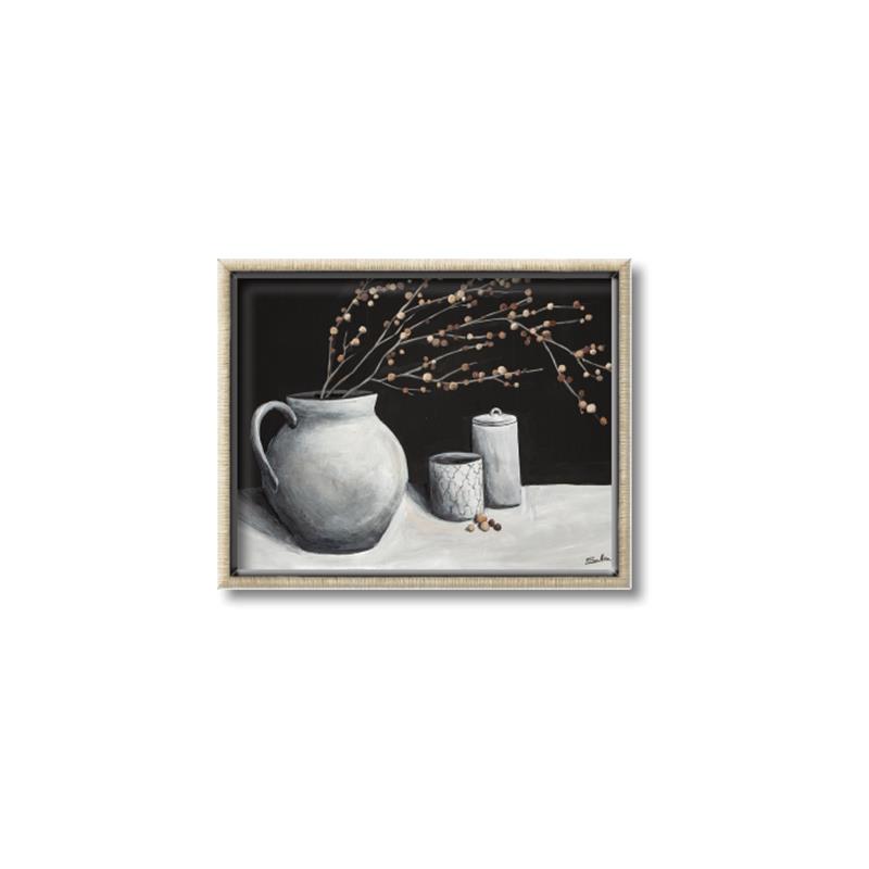 Picture of Pottery Pitcher _GroupedProduct_Rectangle_Landscape_Canvas_Framed_
