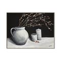 Picture of Pottery Pitcher _GroupedProduct_Rectangle_Landscape_Canvas_Framed_