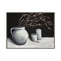 Picture of Pottery Pitcher _GroupedProduct_Rectangle_Landscape_Canvas_Framed_