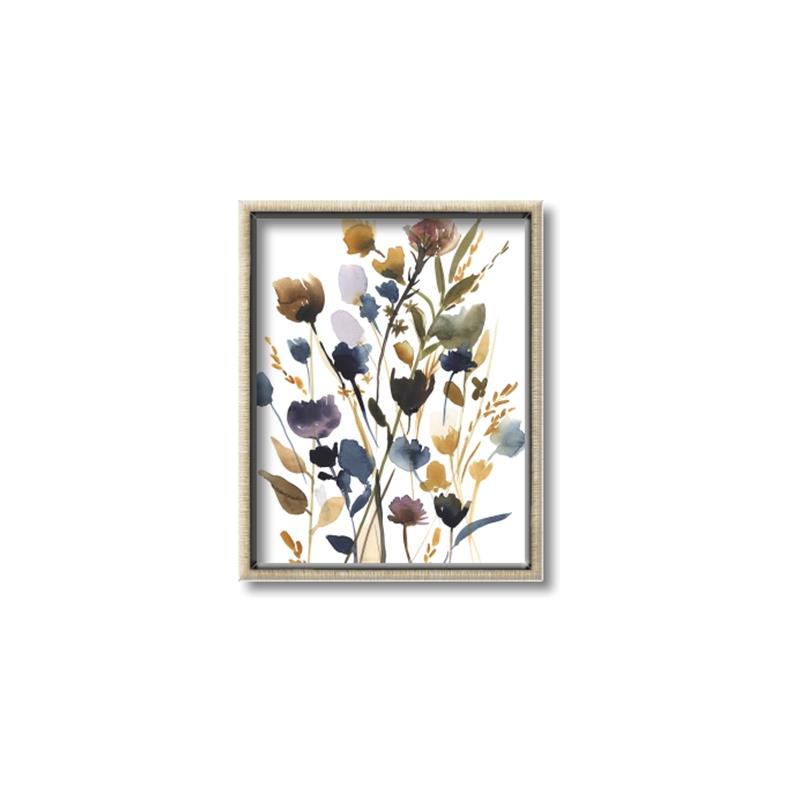 Picture of Hued Blooms I _GroupedProduct_Rectangle_Portrait_Canvas_Framed_