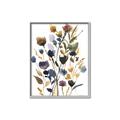Picture of Hued Blooms I _GroupedProduct_Rectangle_Portrait_Canvas_Framed_
