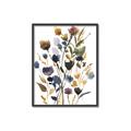 Picture of Hued Blooms I _GroupedProduct_Rectangle_Portrait_Canvas_Framed_