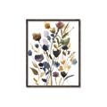 Picture of Hued Blooms I _GroupedProduct_Rectangle_Portrait_Canvas_Framed_