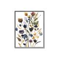 Picture of Hued Blooms I _GroupedProduct_Rectangle_Portrait_Canvas_Framed_