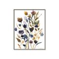 Picture of Hued Blooms I _GroupedProduct_Rectangle_Portrait_Canvas_Framed_