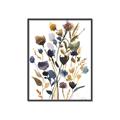 Picture of Hued Blooms I _GroupedProduct_Rectangle_Portrait_Canvas_Framed_