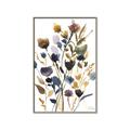 Picture of Hued Blooms I _GroupedProduct_Rectangle_Portrait_Canvas_Framed_