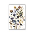 Picture of Hued Blooms I _GroupedProduct_Rectangle_Portrait_Canvas_Framed_