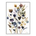 Picture of Hued Blooms I _GroupedProduct_Rectangle_Portrait_Canvas_Framed_