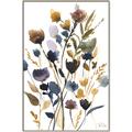 Picture of Hued Blooms I _GroupedProduct_Rectangle_Portrait_Canvas_Framed_