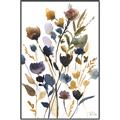 Picture of Hued Blooms I _GroupedProduct_Rectangle_Portrait_Canvas_Framed_