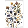 Picture of Hued Blooms I _GroupedProduct_Rectangle_Portrait_Canvas_Framed_