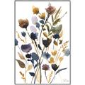 Picture of Hued Blooms I _GroupedProduct_Rectangle_Portrait_Canvas_Framed_