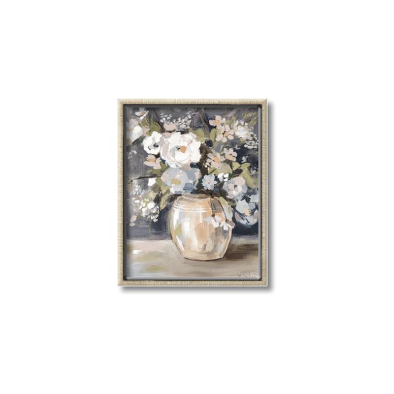 Picture of Blue Bouquet _GroupedProduct_Rectangle_Portrait_Canvas_Framed_