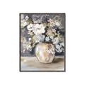 Picture of Blue Bouquet _GroupedProduct_Rectangle_Portrait_Canvas_Framed_