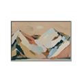 Picture of Colorblocked Mountains _GroupedProduct_Rectangle_Landscape_Canvas_Framed_