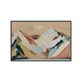 Picture of Colorblocked Mountains _GroupedProduct_Rectangle_Landscape_Canvas_Framed_