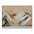 Picture of Colorblocked Mountains _GroupedProduct_Rectangle_Landscape_Canvas_Framed_
