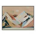 Picture of Colorblocked Mountains _GroupedProduct_Rectangle_Landscape_Canvas_Framed_