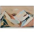 Picture of Colorblocked Mountains _GroupedProduct_Rectangle_Landscape_Canvas_Framed_
