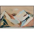 Picture of Colorblocked Mountains _GroupedProduct_Rectangle_Landscape_Canvas_Framed_