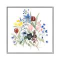 Picture of Spring Flowers I _GroupedProduct_Square_Canvas_Framed_