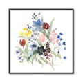 Picture of Spring Flowers I _GroupedProduct_Square_Canvas_Framed_