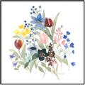 Picture of Spring Flowers I _GroupedProduct_Square_Canvas_Framed_
