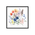 Picture of Spring Flowers II _GroupedProduct_Square_Canvas_Framed_