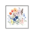 Picture of Spring Flowers II _GroupedProduct_Square_Canvas_Framed_
