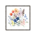 Picture of Spring Flowers II _GroupedProduct_Square_Canvas_Framed_