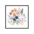 Picture of Spring Flowers II _GroupedProduct_Square_Canvas_Framed_