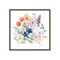 Picture of Spring Flowers II _GroupedProduct_Square_Canvas_Framed_