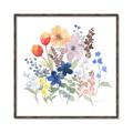 Picture of Spring Flowers II _GroupedProduct_Square_Canvas_Framed_
