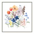 Picture of Spring Flowers II _GroupedProduct_Square_Canvas_Framed_