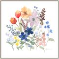 Picture of Spring Flowers II _GroupedProduct_Square_Canvas_Framed_