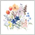 Picture of Spring Flowers II _GroupedProduct_Square_Canvas_Framed_