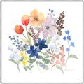 Picture of Spring Flowers II _GroupedProduct_Square_Canvas_Framed_