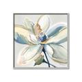 Picture of Single Bloom I _GroupedProduct_Square_Canvas_Framed_