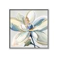 Picture of Single Bloom I _GroupedProduct_Square_Canvas_Framed_