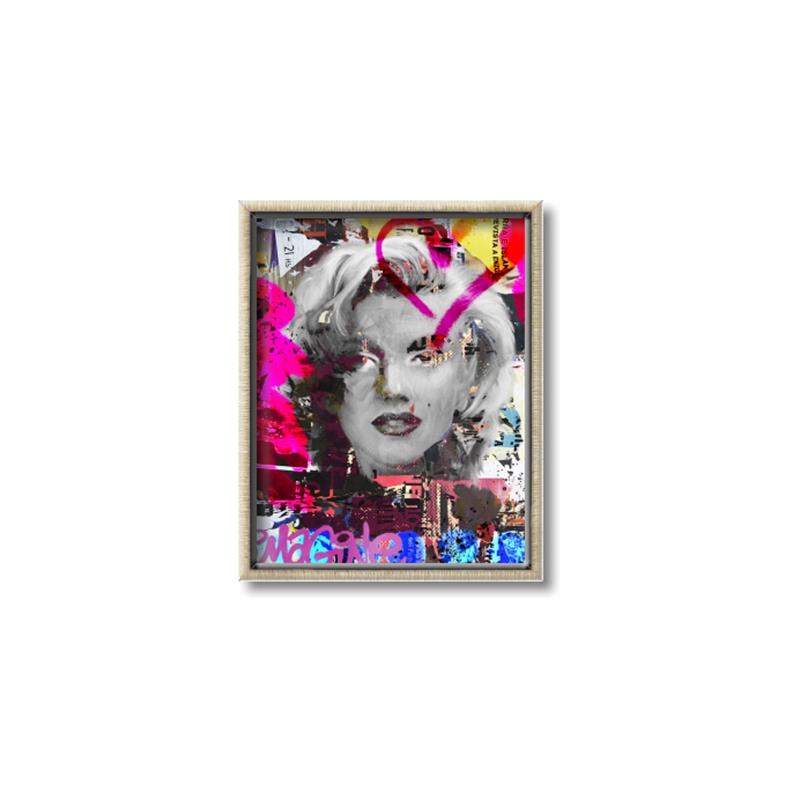 Picture of Love Marilyn _GroupedProduct_Rectangle_Portrait_Canvas_Framed_