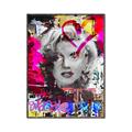 Picture of Love Marilyn _GroupedProduct_Rectangle_Portrait_Canvas_Framed_