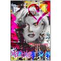 Picture of Love Marilyn _GroupedProduct_Rectangle_Portrait_Canvas_Framed_