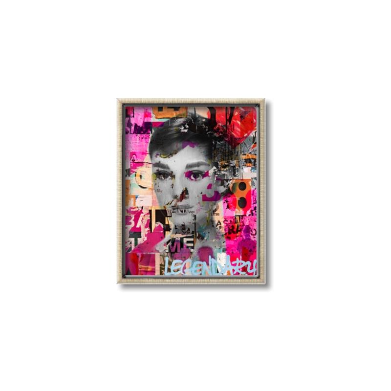 Picture of Legendary Audrey _GroupedProduct_Rectangle_Portrait_Canvas_Framed_