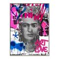 Picture of Heart Frida _GroupedProduct_Rectangle_Portrait_Canvas_Framed_